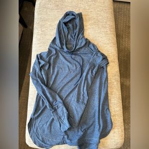Athleta Uptempo blue hoodie size medium